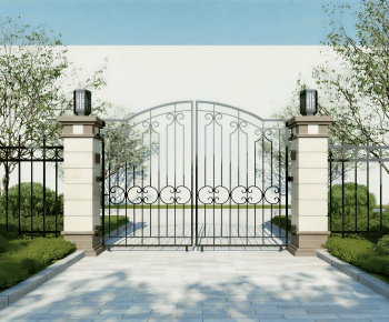 Simple European Style Gate-ID:133797888