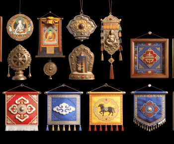 New Chinese Style Wall Decoration-ID:992187986