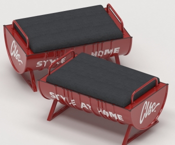 Industrial Style Stool-ID:727870945