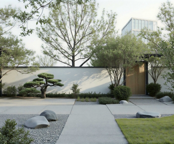 Japanese Style Courtyard/landscape-ID:285068045