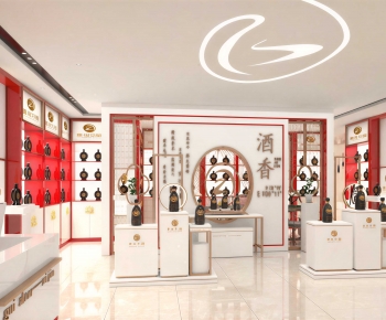 New Chinese Style Exhibition Hall-ID:613970886