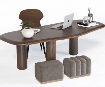Modern Office Desk And Chair-ID:103933102