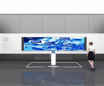 Modern Exhibition Hall-ID:302788971