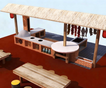 Modern Dining Table And Chairs-ID:212180692