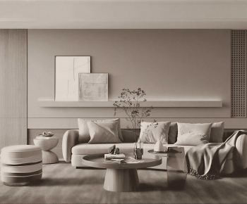 Modern A Living Room-ID:166722064