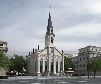 European Style Religious Architecture-ID:568321945