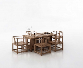 New Chinese Style Tea Tables And Chairs-ID:223139055