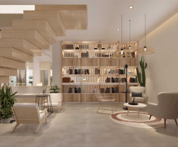 Modern Bookstore Book Bar-ID:372698071