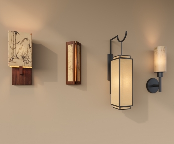 New Chinese Style Wall Lamp-ID:197163117