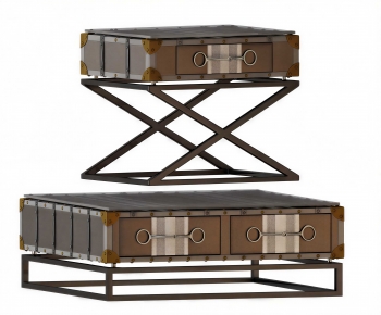 Industrial Style Coffee Table-ID:603089399