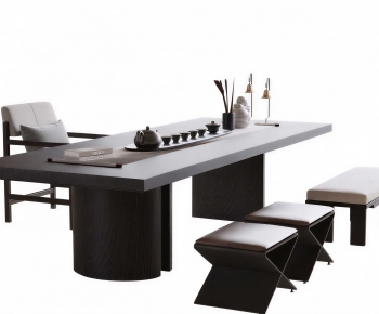 New Chinese Style Tea Tables And Chairs-ID:920258053