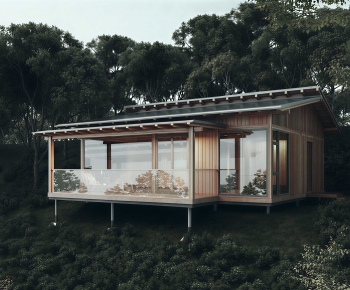 Modern Building Appearance-ID:219923023