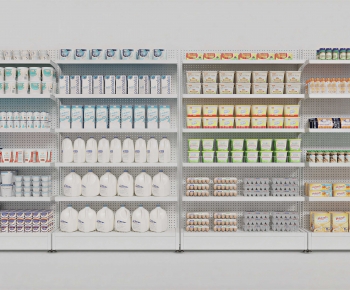 Modern Supermarket Shelf-ID:665541895