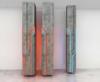 Industrial Style Column-ID:883390977