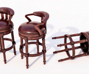 American Style Bar Chair-ID:758110054