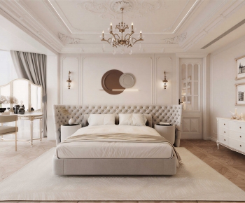 French Style Bedroom-ID:801482928