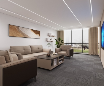 Modern Reception Room-ID:807322037