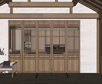 New Chinese Style Door-ID:433218007