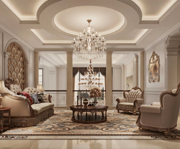 European Style A Living Room-ID:710786104