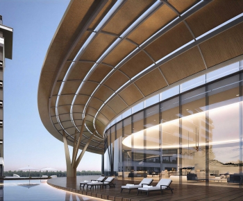Modern Building Appearance-ID:147219907
