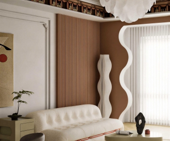 French Style A Living Room-ID:608170994