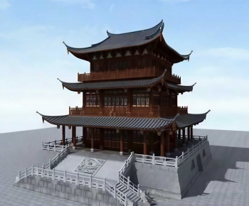 Chinese Style Tower-ID:947487124