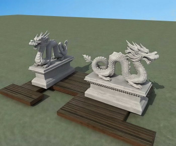 New Chinese Style Sculpture-ID:296082023