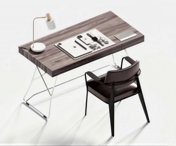 Modern Office Desk And Chair-ID:141887906