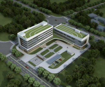 Modern Architectural Bird's-eye View Planning-ID:633018976