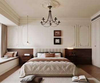 French Style Bedroom-ID:236442098