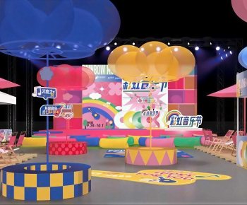 Modern Exhibition Hall-ID:391271138