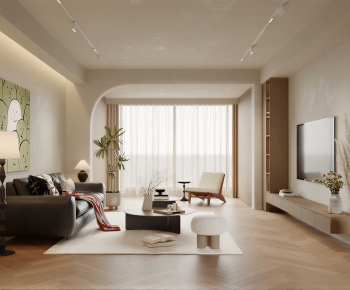 Modern A Living Room-ID:968750005