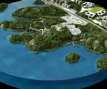 Modern Architectural Bird's-eye View Planning-ID:827751269