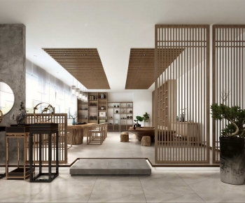 New Chinese Style Tea House-ID:158315907