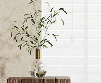 Modern Aquatic Green Plant-ID:709700113