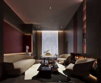 Modern A Living Room-ID:373348953