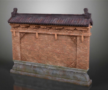 Chinese Style Landscape Wall-ID:225505119