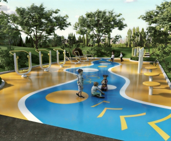 Modern Park Landscape-ID:939327969