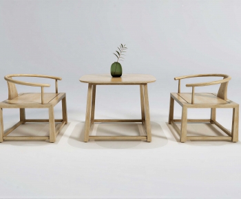 New Chinese Style Leisure Table And Chair-ID:112236988