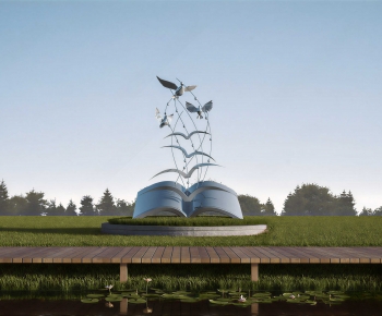 Modern Sculpture Sketch-ID:373411264