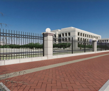 Modern Fence-ID:690344105