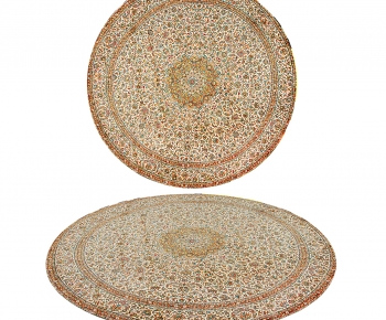 European Style Circular Carpet-ID:786263948