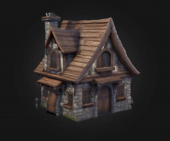 European Style Building Appearance-ID:660048964