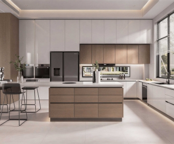 Modern Open Kitchen-ID:335541963