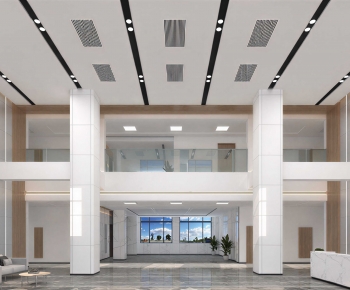 Modern Office Reception Desk-ID:359397891