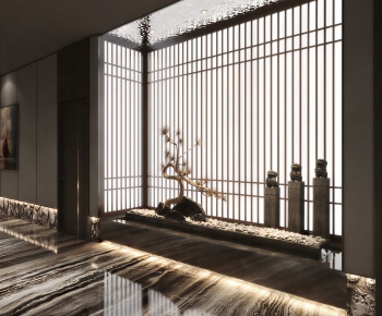 New Chinese Style Hallway-ID:433307893