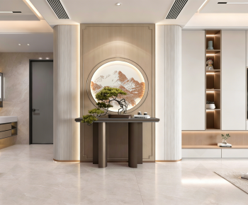 New Chinese Style Hallway-ID:675348044
