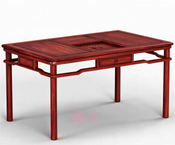 Chinese Style Tea Tables And Chairs-ID:192389978