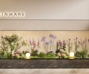 Modern Plant Landscaping-ID:378402954