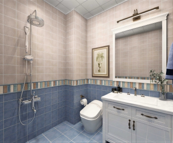 Mediterranean Style TOILET-ID:396541122
